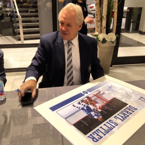 Darryl Sittler Autographed Numbered Print - Picture 3 of 4
